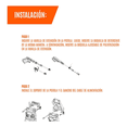 thumbnail image 4 of Hidrolavadora  Bloosom Alta Presión Daewoo Accesorios 1400w 1520 Psi naranja negro, 4 of 5