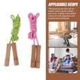 thumbnail image 2 of IBASETOY 2Pcs Adjustable Sports Jump Rope for Training with Comfortable Handles and Wear Resistant Assorted Colors, 2 of 8