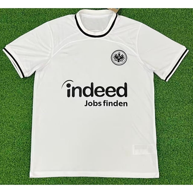 New Vintage White Frankfurt Football Training T-Shirt Keane NO.16 XXL