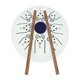 thumbnail image 1 of Tambor de Lengüeta Pequeño de 5.5 Pulgadas con Diseño de Zodíaco Chino, Incluye Estuche, Baquetas y Libro de Música – Tono C, 8 Notas, Acabado Blanco con Motivo de Conejo, Ideal para Meditación y, 1 of 6