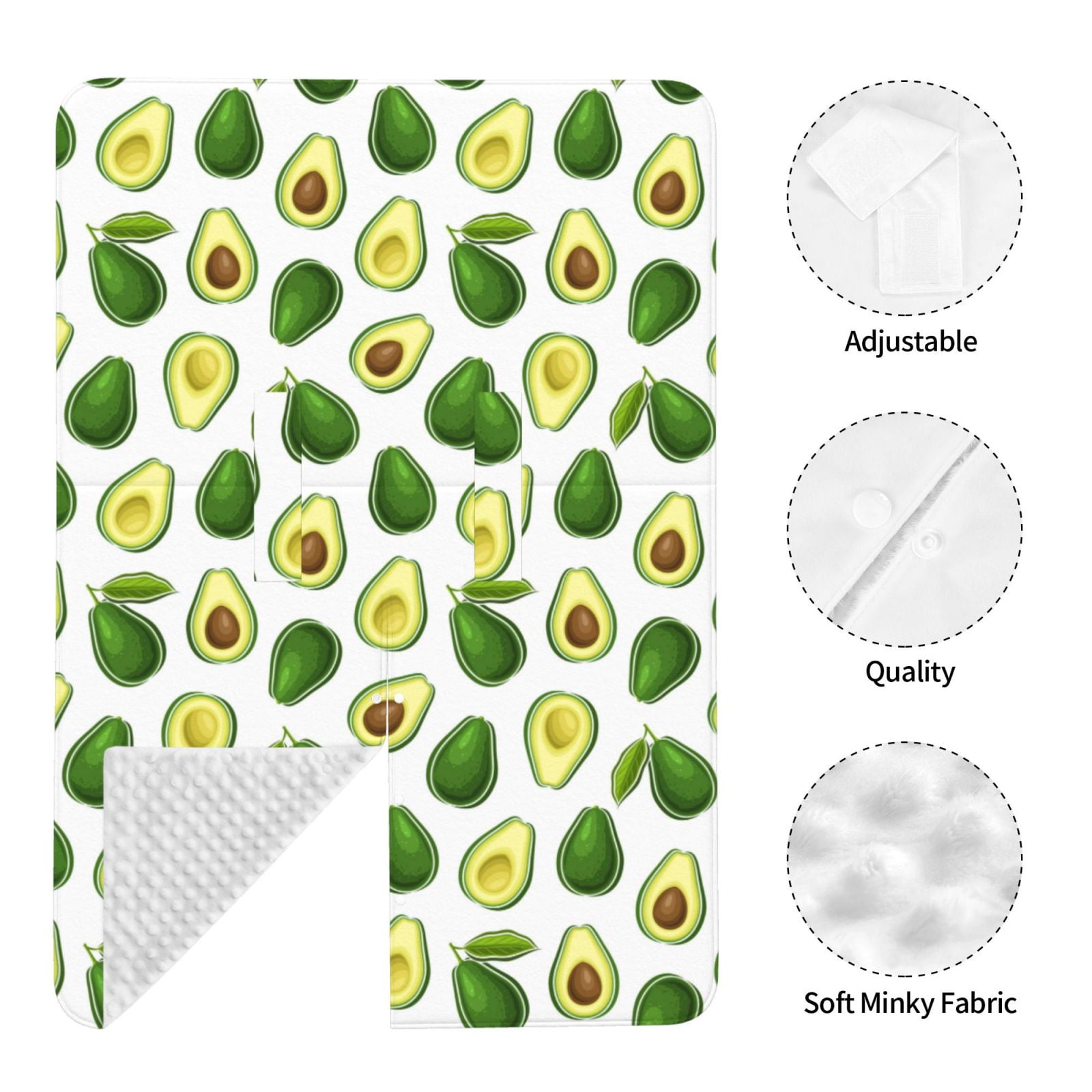 Naloa Avocado1 Baby Car Seat Cover, Breathable Baby Carrier Cover, Multiuse Baby Carrier Cover & Nursing Breastfeeding Cover