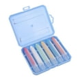 thumbnail image 2 of Dustless Chalk for Indoor Chalkboard 6 Colors Washable Sidewalk Chalk Set with Protective Holder Box Mess-Free Whiteboard Art Tool for Drawing Writing on Blackboard Papers, 2 of 4
