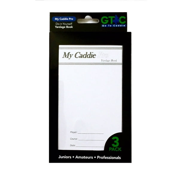 My Caddie Pro Pro College And Junior Template Diy Yardage Book Walmart Com Walmart Com