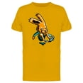 thumbnail image 1 of Orange Rabbit Broken Skateboard Tee Men's -Image by Shutterstock, 1 of 2