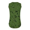 thumbnail image 4 of Birdeem Womens Print Tank Tops V-Neck Basic Casual Flowy Summer Sleeveless T-Shirt, 4 of 12