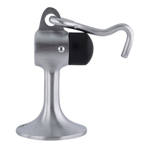Tope de puerta CRL DL2521A de aluminio de alta resistencia con gancho