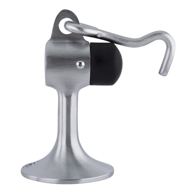 Tope de puerta CRL DL2521A de aluminio de alta resistencia con gancho
