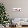 thumbnail image 2 of Stupell Industries Hot Cocoa Bar Winter Beverage Holiday Painting Gray Framed Art Print Wall Art, 2 of 7