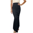 thumbnail image 2 of Women's Long Pencil Skirt High Waisted Summer Bodycon Tight Maxi Skirts Women Solid Stretchy Bodycon Maxi Skirt for Elegant Casual Office Wear, 2 of 6