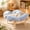 Light Blue, variant on CheerPals Elevated Cat Bed, Washable Flower Pet Cushion with Sturdy Wooden Frame, Heavy-Duty Lounge Chair for Indoor Cats & Small Dogs, White