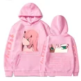thumbnail image 1 of Sudadera con capucha de Darling In The Franxx para mujer, jersey de talla grande con estampado gráfico de dos ojos Zero, sudadera Harajuku para mujer, 1 of 1