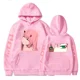 thumbnail image 1 of Sudadera con capucha de Darling In The Franxx para mujer, jersey de talla grande con estampado gráfico de dos ojos Zero, sudadera Harajuku para mujer, 1 of 1