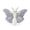 Gray, variant on Apricot Lamb Matcha Butterfly Plush Toy for Kids 7.5 Inches