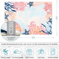 thumbnail image 7 of Softlife Cute Coastal, Nautical & Beach Coral Starfish Area Rug,4' x 6',Beige, 7 of 7