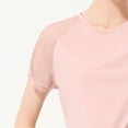 thumbnail image 5 of CAMEL Women's Athletic Summer Crew Neck Short-Sleeve T-shirt Pink, 5 of 7