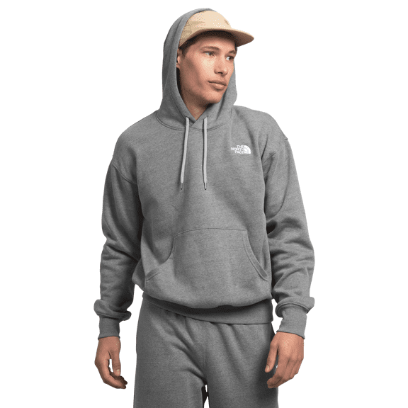 The North Face Evolution Vintage Long-Sleeve Hoodie for Men - TNF Medium Grey Heather - XL