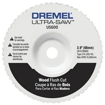 Dremel US600-01 Ultra-Saw 4-3/4 inch Wood and Plastic Flush Cut Wheel