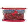 thumbnail image 4 of Prepworks Berry Keeper, Clear and Red, 4 of 6
