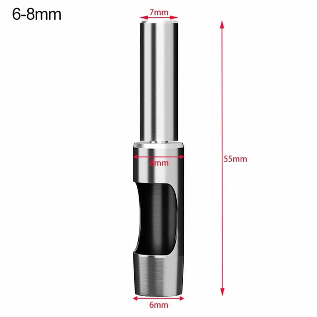 Leather Hole Punching Tools Belt Punch Hollow Drilling for Plastic Carton Sponge 6Mm