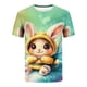 thumbnail image 5 of Tops para hombre, blusas y camisas de manga corta con cuello redondo para hombre, jersey informal con cuello redondo y estampado de Pascua para hombre, camisetas deportivas de manga corta, blusas de p, 5 of 5