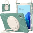 thumbnail image 2 of Funda colorida para Samsung Tab A7 de 10,4 pulgadas T500 con correa para el hombro, soporte de anillo ajustable grande y protección contra golpes., 2 of 5