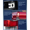 thumbnail image 3 of Nilight Taillight Assembly Compatible with 2005 2006 2007 2008 2009 2010 2011 2012 2013 2014 2015 Toyota Tacoma Rear Lamp Replacement LED Lens Driver Side and Passenger Side, 3 of 7