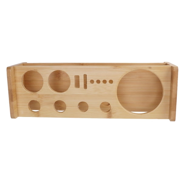 Soporte Para Herramientas De Barman, Organizador Ordenado, Madera De Bambú, Compacto, Práctico Y Portátil, Kit De Barman, Soporte Para Barra
