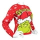 thumbnail image 3 of Suéter Grinch Talla G Ugly Grinchxmas Esfera en Mano Copos de Nieve Rojo, 3 of 4