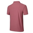 thumbnail image 3 of SAWOBUUN Men's Short Sleeve Quarter Zip Shirt Quick Dry Breathable Collared Golf Top Slim Fit Business Casual Summer Solid Color Tee, 3 of 7