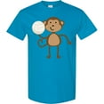 thumbnail image 3 of Inktastic Volleyball Monkey Boy T-Shirt, 3 of 5