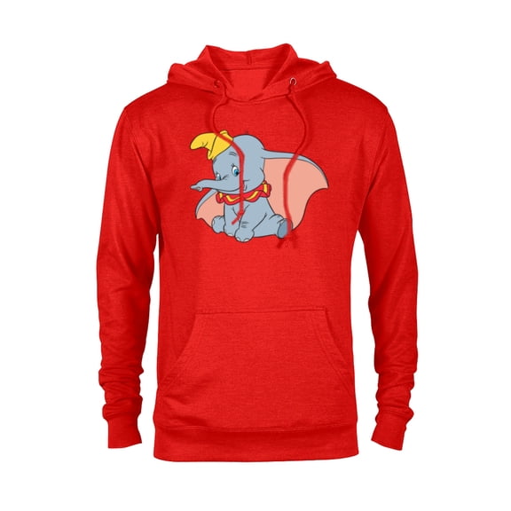 Disney Classic Dumbo Circus Elephant - Pullover Hoodie for Adults - Customized-Red Heather
