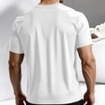 thumbnail image 4 of Lenpel Men's Big and Tall Shirts Short Sleeve Crew Neck Quick Dry Breathable Athletic T-Shirts Sports Casual Tee Tops, 4 of 7