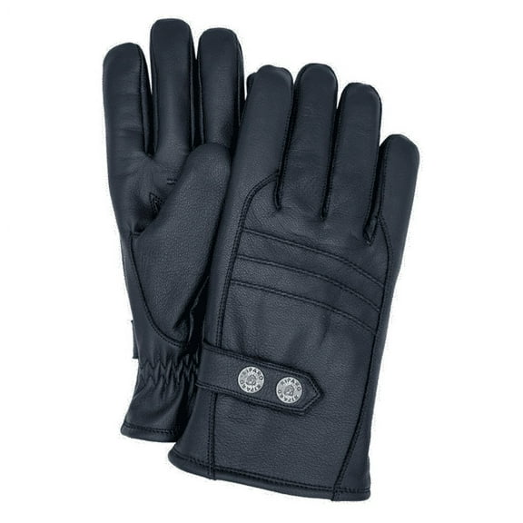 Riparo Men's Winter Nappa Leather Dress Driving Riding Gloves Fleece Lining for Men