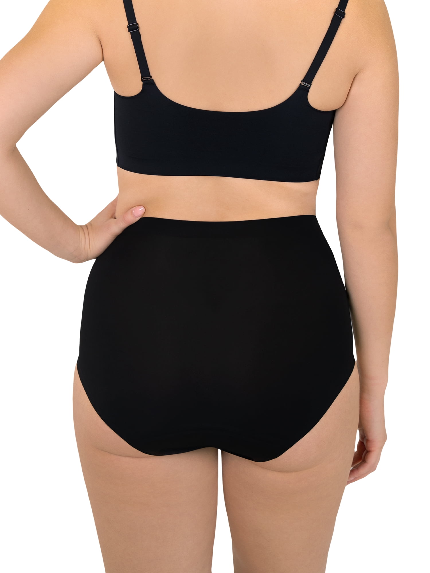 No Boundaries High-Rise Brief Super Absorbency Period Underwear, 2-Pack, Women’s Sizes XS-XXL