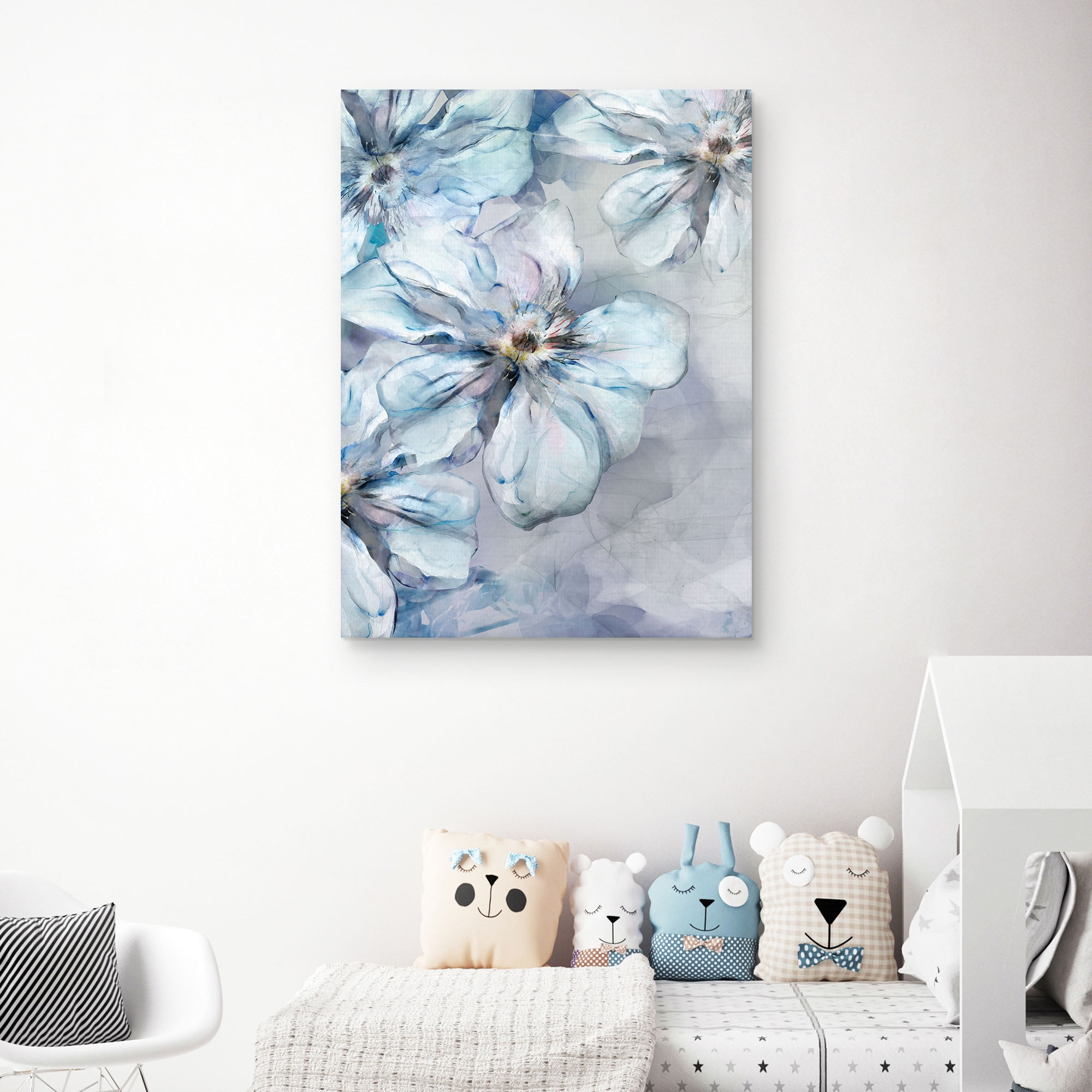 Garden Layers by Studio Arts Canvas Art Print, 1.5" x 30"