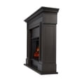 thumbnail image 3 of Bowery Hill Contemporary Solid Wood Electric Fireplace in Gray, 3 of 25