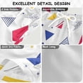 thumbnail image 2 of FORMRS Boys Swim Trunks Quick Dry Mesh Liner Boardshorts Sizes XS-XL, Simple Triangles, 2 of 7