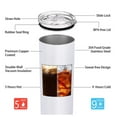 thumbnail image 2 of 20oz Stainless Steel Tumbler with Highland Cow, 2 of 2