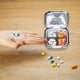 thumbnail image 4 of RKSTN storage box Storage Box Portable Divided Into Compartments Sealed Padding Proof Mini Small Storage Box Transparent Portable Storage Box, 4 of 6