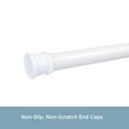 thumbnail image 4 of Kenney® Twist & Fit™ No Tools Rust-Proof Aluminum Shower Rod, 42-72", Pearl White, 4 of 5