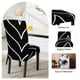 thumbnail image 5 of Set de 4 fundas elásticas para sillas de comedor SearchI, color negro, 5 of 8