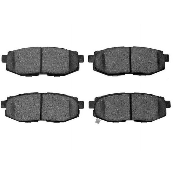Rear Brake Pad Set - Compatible with 2014 - 2018 Subaru Forester 2.0L H4 2015 2016 2017