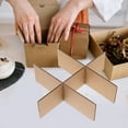 thumbnail image 4 of unbranded 2Jgo Divisores Para Cajas De Envío De Color Marrón Claro Práctico Y Resistente, 4 of 8