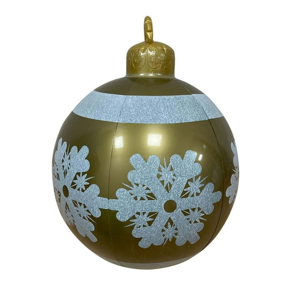Vikakiooze Christmas Iatable Glowing Decoration Ball For Holiday Yard Porch Pool Tree Decoration Indoor Outdoor 2023