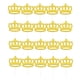 thumbnail image 4 of Decoración de Oro Macarena de 20 Piezas Brillante Príncipe Princesa Cupcake Toppers DIY, 4 of 8