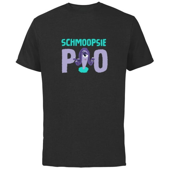 Disney and Pixar's Monsters, Inc. Celia Schmoopsie-Poo - Short Sleeve Cotton T-Shirt for Adults - Customized-Black