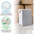 thumbnail image 3 of White Gusseted Poly Mailers, 13 x 13 x 4 Inch. Pack of 50 Expansion Poly Mailers Bags. 2.5 Mil Poly Shipping Bags for Clothing. Mailers Poly Bags for Shipping. Poly Mailer Bags, 3 of 8