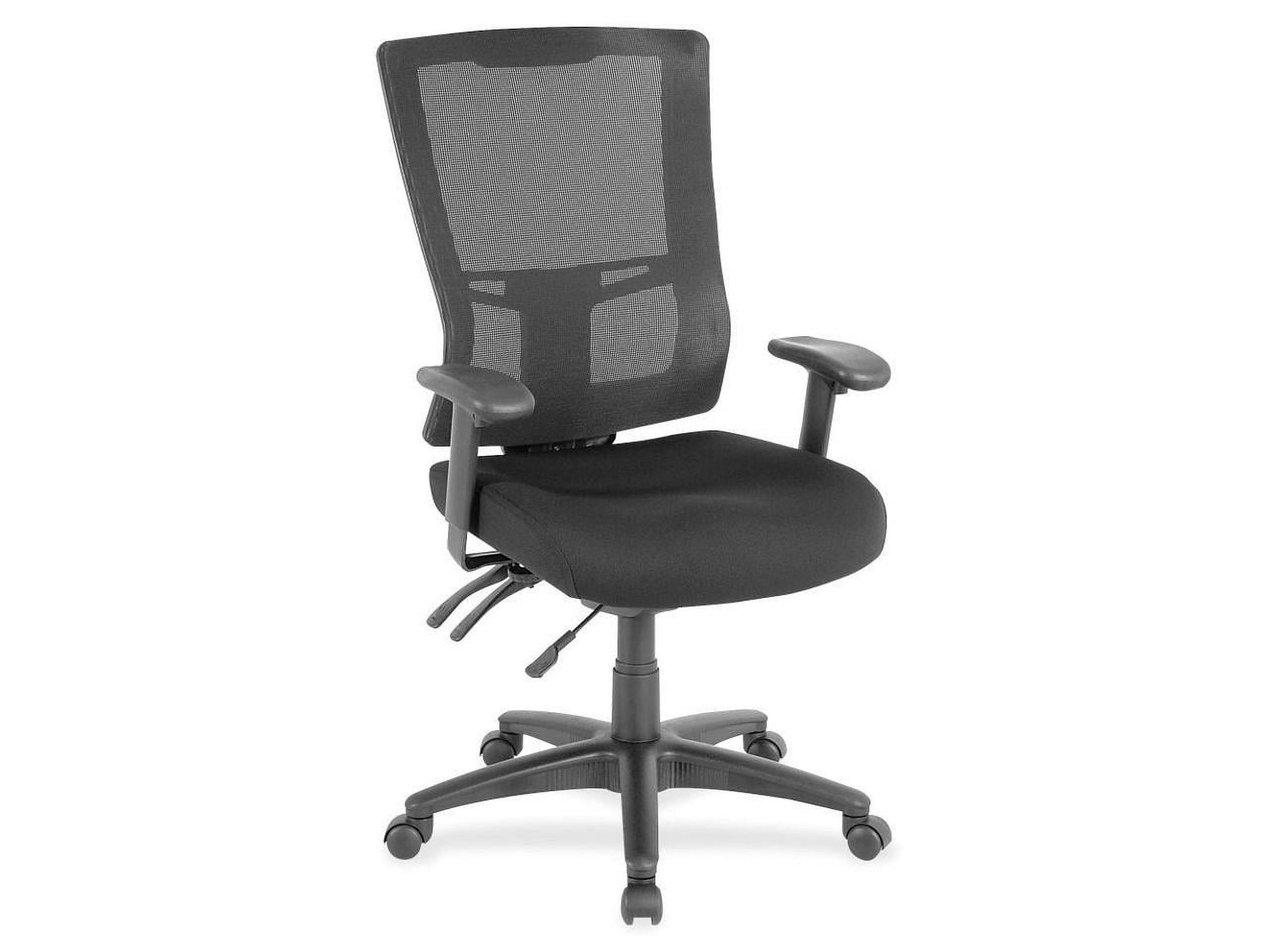 Lorell, High-Back Mesh Chair, 1 Each, Black - image 2 of 8