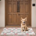 thumbnail image 4 of Pioneer Flower Floral Print Pattern Door Rugs,Washable Non Slip Door Mats Indoor,Decorative Door Mats,Entry Mat Indoor for Entrance,Bedroom,Kitchen,Bathroom,16"x47", 4 of 6