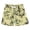 Bamboo and Green Leaves, variant on Kids' Beach Pants Comfortable Swim Trunks Elegant Beige Floral Shorts for Pool Vacation and Lounge Wear 2T